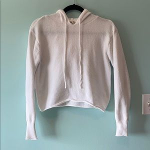 Garage cropped hoodie